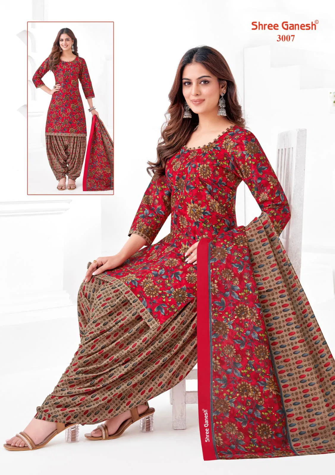 Hansika Special Vol 1 By Shree Ganesh Cotton Dress Material Exporters In India